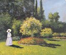 Claude Monet handgemaltes Ölgemälde, Jeanne-Marguerite...