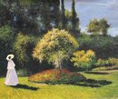Claude Monet handgemaltes Ölgemälde, Jeanne-Marguerite...