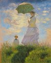 Claude Monet handgemaltes Ölgemälde, Der Spaziergang,...