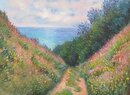 Claude Monet handgemaltes Ölgemälde, Weg bei La Cavée,...