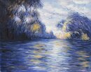 Claude Monet handgemaltes Ölgemälde, Morgenstimmung an...