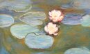 Claude Monet handgemaltes Ölgemälde, Seerosen - 95 x 60...