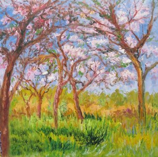 Claude Monet handgemaltes Ölgemälde, Frühling in Giverny...