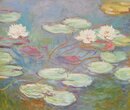 Claude Monet handgemaltes Ölgemälde, Seerosen III - 62 x...