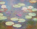 Claude Monet handgemaltes Ölgemälde, Seerosen III - 86 x...