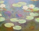Claude Monet handgemaltes Ölgemälde, Seerosen III - 111 x...
