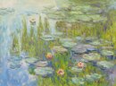 Claude Monet handgemaltes Ölgemälde, Seerosen IV - 67 x...