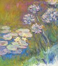 Claude Monet handgemaltes Ölgemälde, Seerosen und...