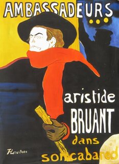 Henri de Toulouse-Lautrec Gemälde auf Leinwand,...