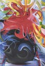 Franz Marc handgemaltes Gemälde, Kämpfende Formen - 128 x...