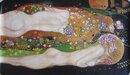 Gustav Klimt handgemaltes Gemälde, Wasserschlangen II -...
