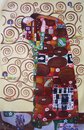 Gustav Klimt handgemaltes Gemälde, Die Erfüllung - 80 x...