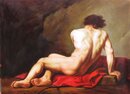 Jaques-Louis David Gemälde auf Leinwand, handgemalt,...