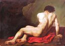 Jaques-Louis David Gemälde auf Leinwand, handgemalt,...