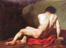 Jaques-Louis David Gemälde auf Leinwand, handgemalt,...