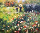 Pierre-Auguste Renoir Öl auf Leinwand, handgemalt, Frau...