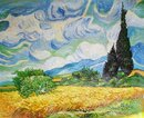 Vincent van Gogh handgemaltes Ölbild auf Leinwand,...